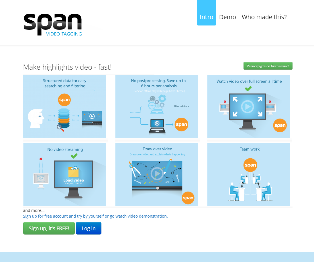 SPAN - Video Tagging | Nenad Marković