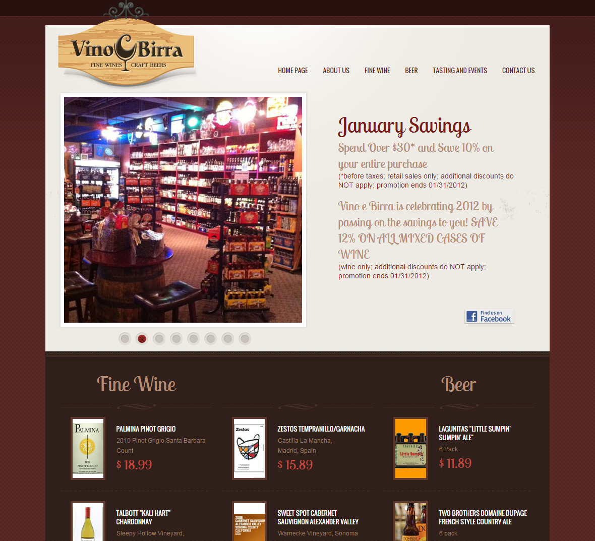 Vino And Birra, online wine shop | Nenad Marković